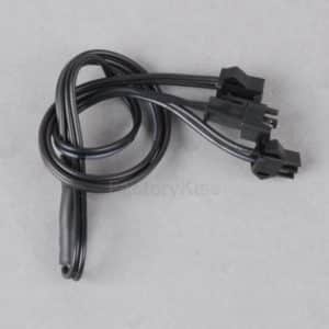 EL Wire splitterkabel 1 naar 2 aansluitingen 2-pins